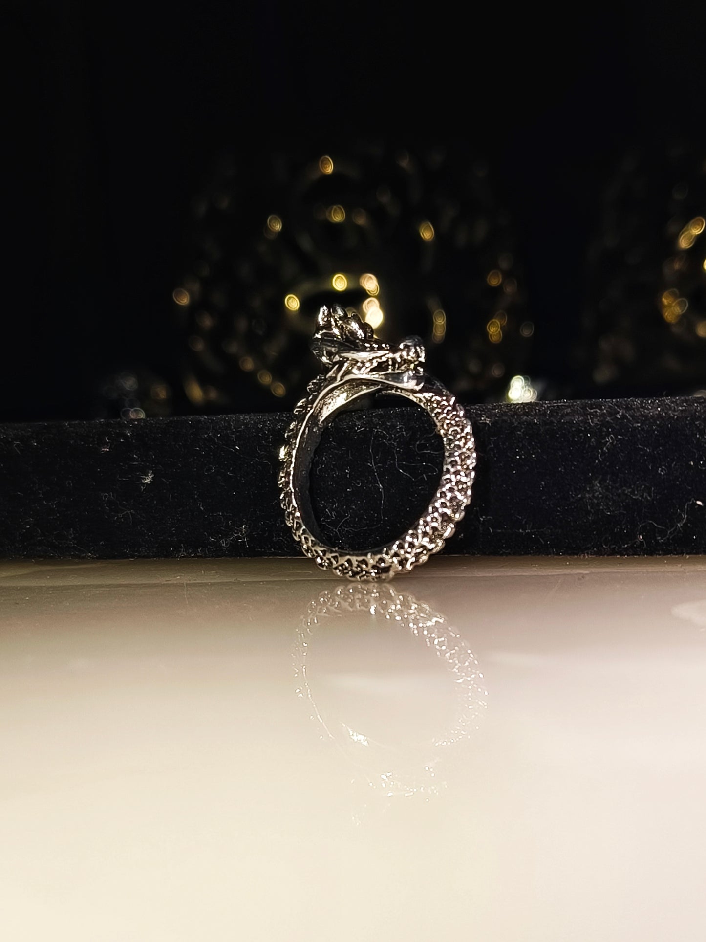 Dragon cross pendant chain x Dragon’s breath ring combo (Limited edition)