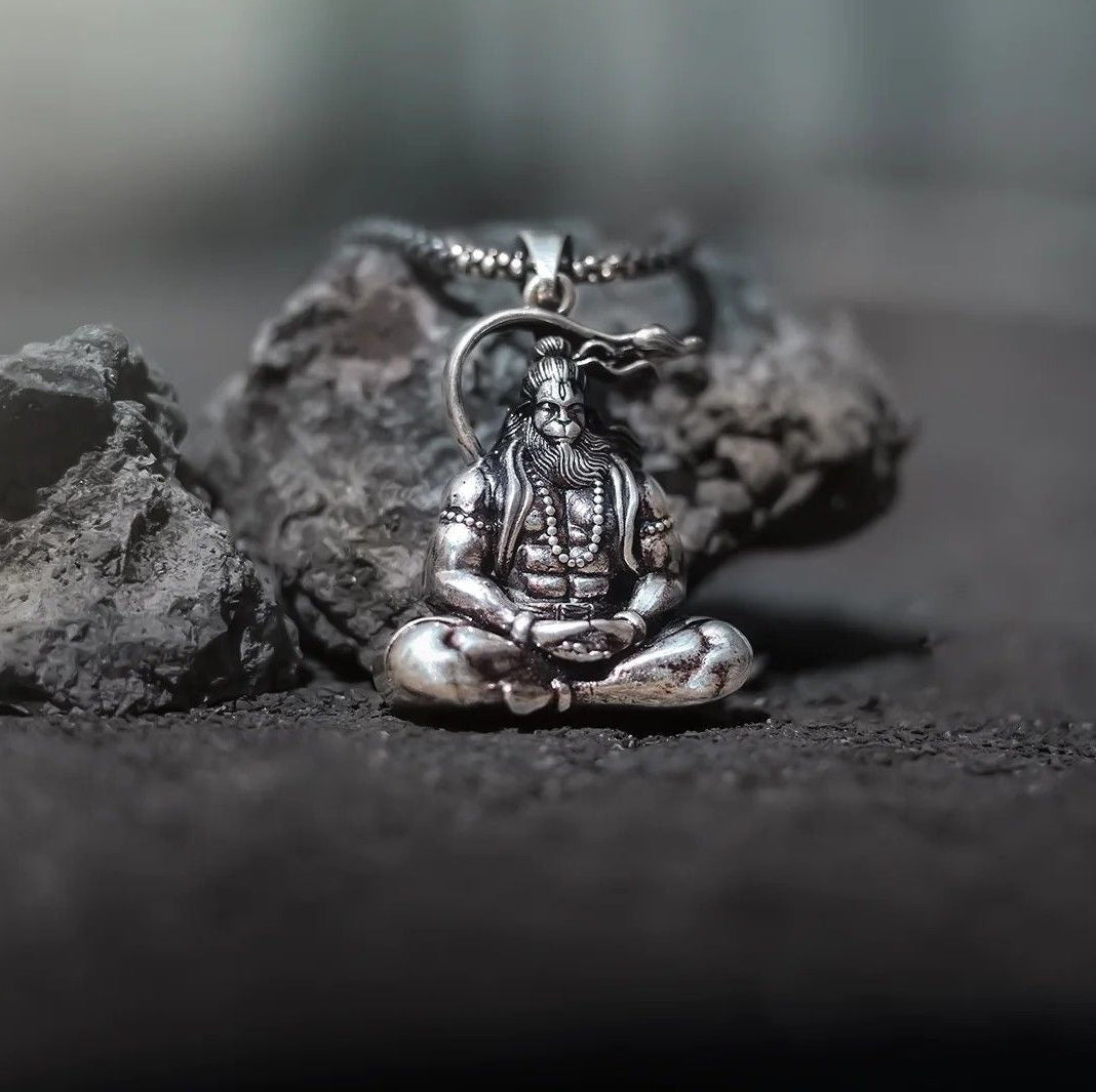 Bajrang Bali pendant with chain (Limited edition)