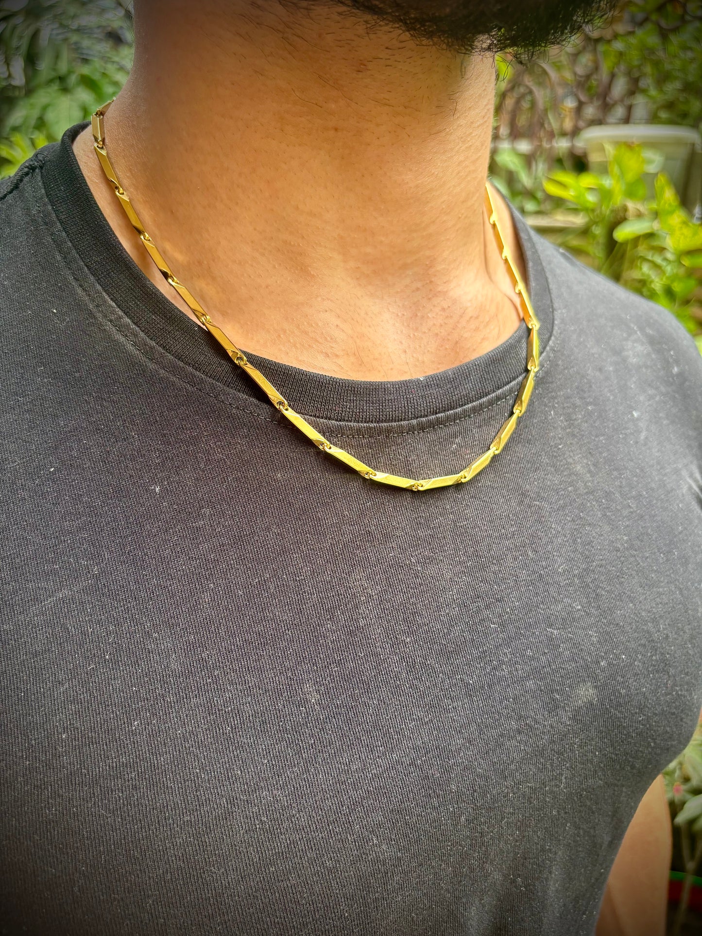 22k gold plated titan edge chain (Limited edition)