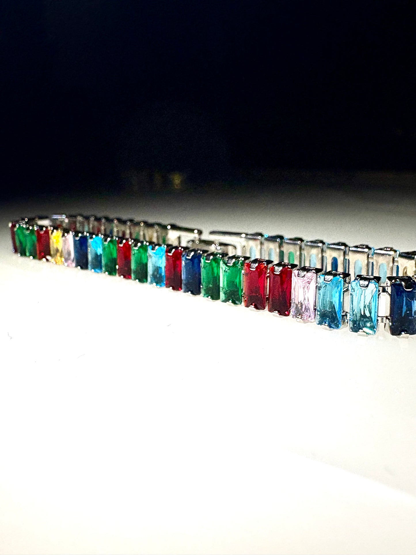 Multicoloured elite emerald bracelet (Limited edition)