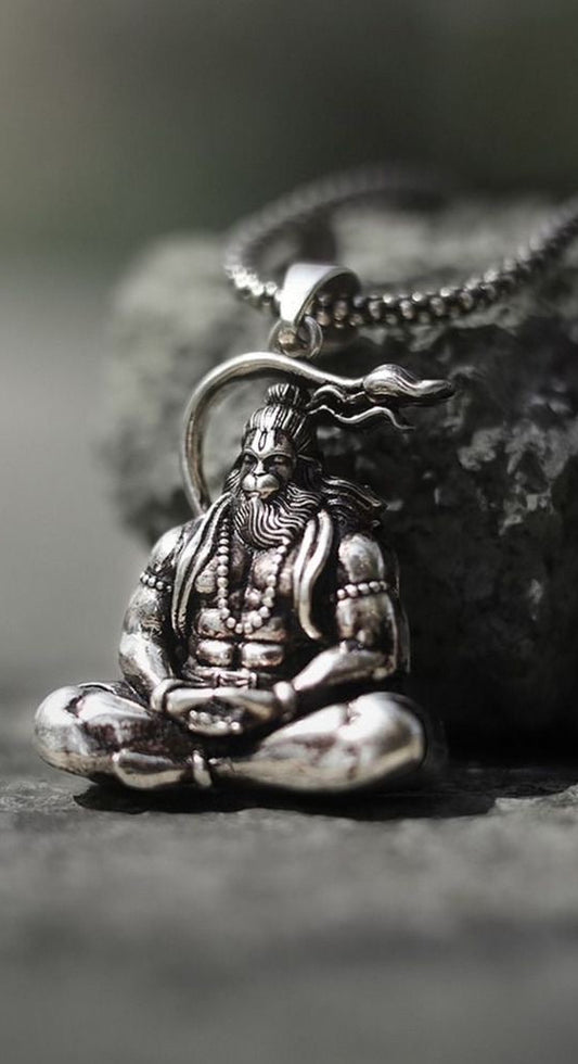 Bajrang Bali pendant with chain (Limited edition)