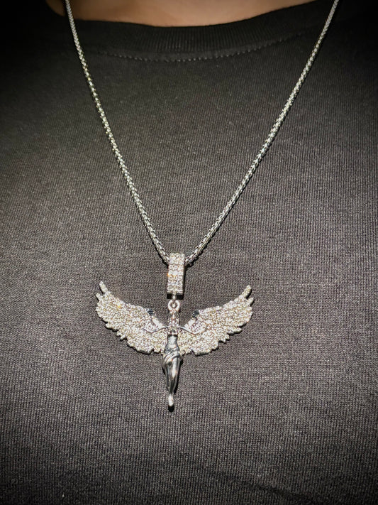 Frosted angel pendant chain (Limited Edition)