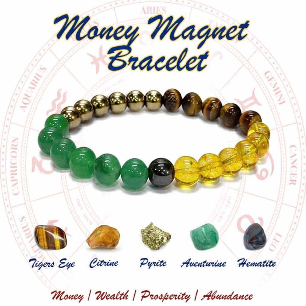 Money magnetic bracelet with original certificate (Limited edition)