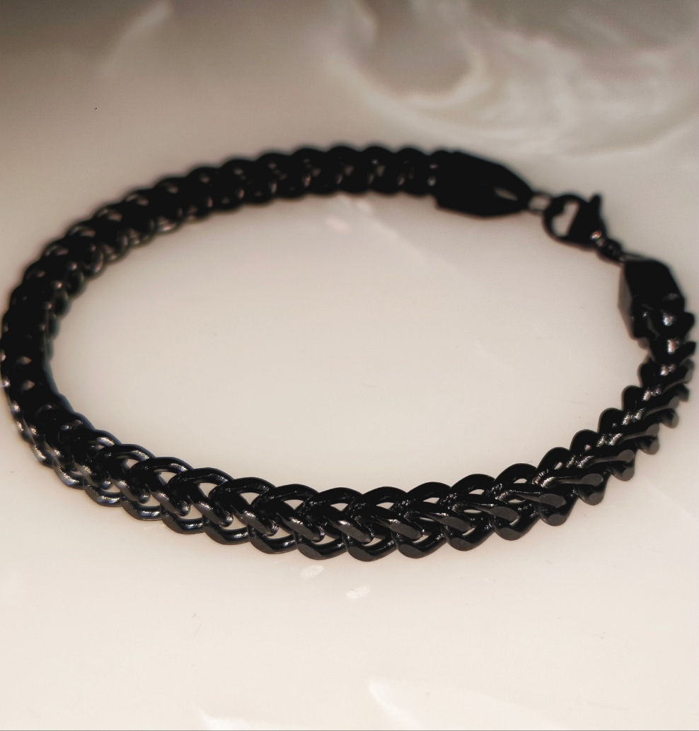 Jet Black Throne Bracelet.