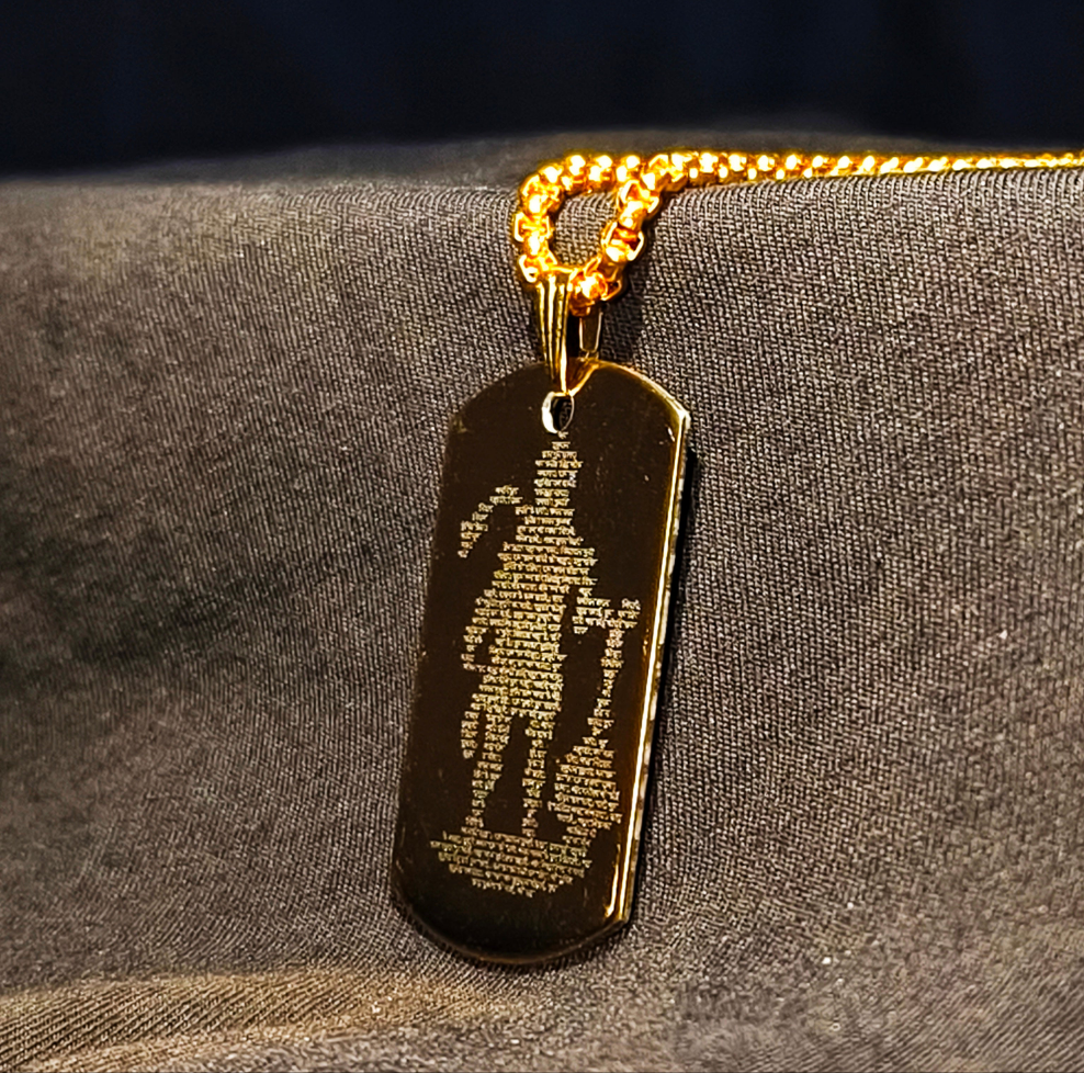 Hanuman chalisa pendant chain (Combo Set of 2) limited edition