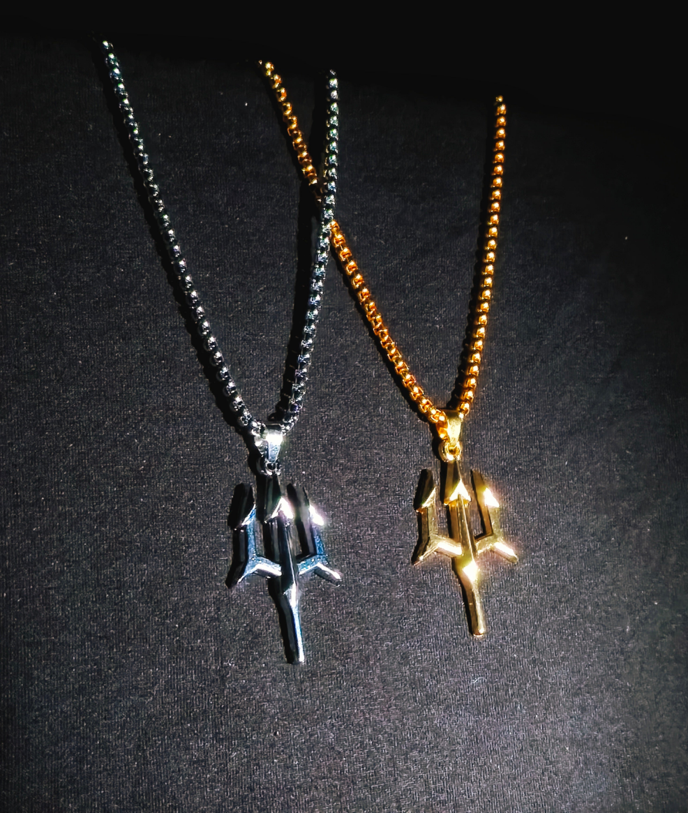 Trident pendent chain Combo set of 2 (Limited Edition)