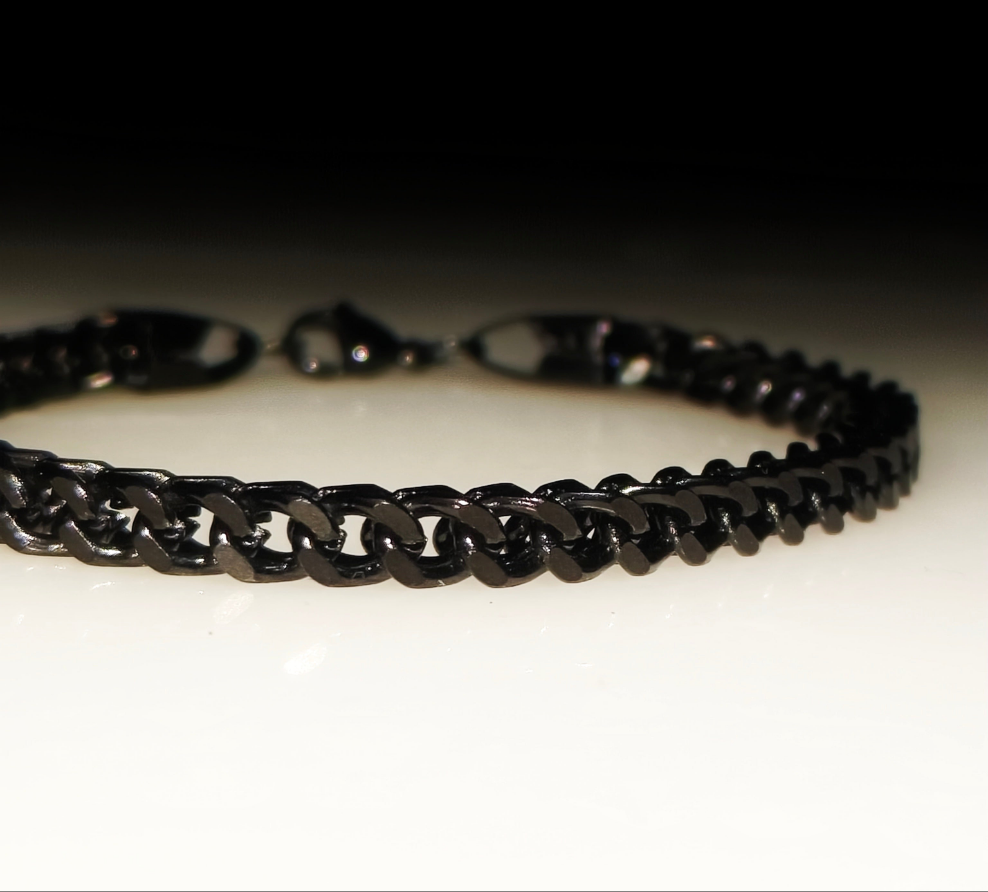 Jet Black Throne Bracelet.