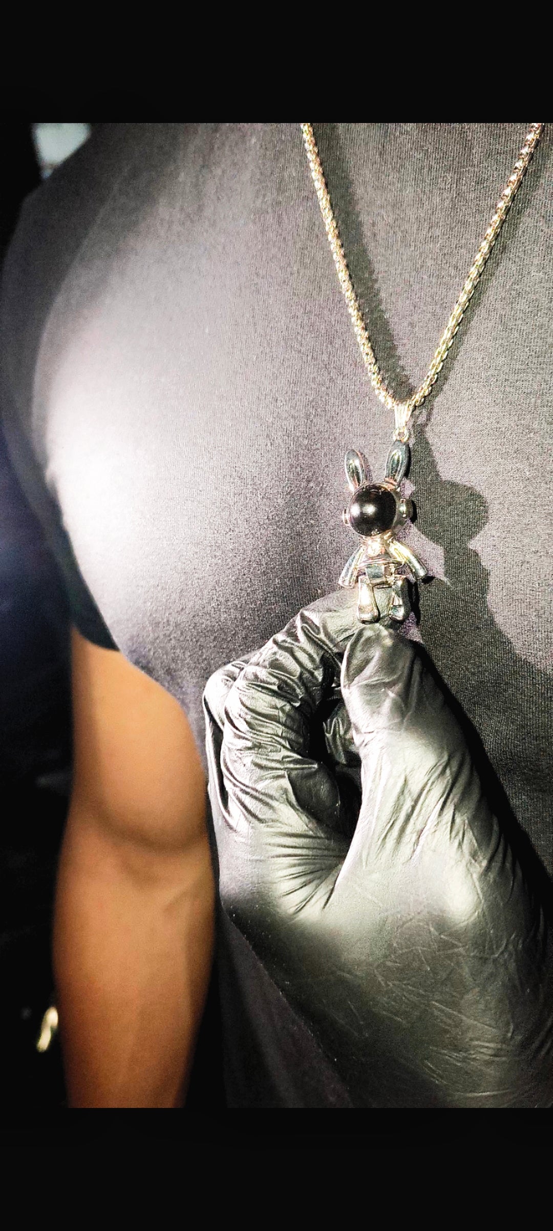 Astro Kink pendant chain