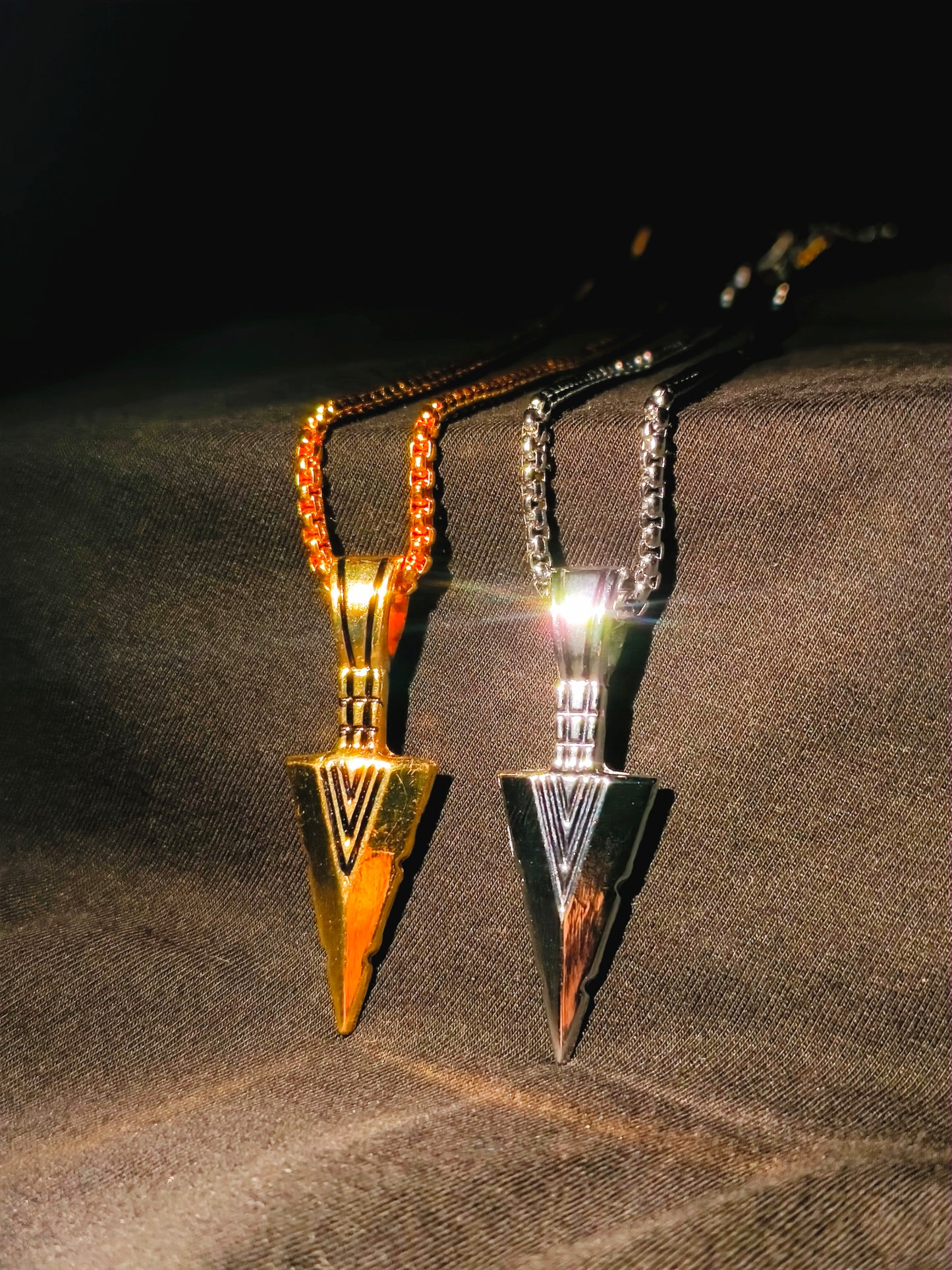 Arrowhead worrier pendent chain combo (Limited Edition)