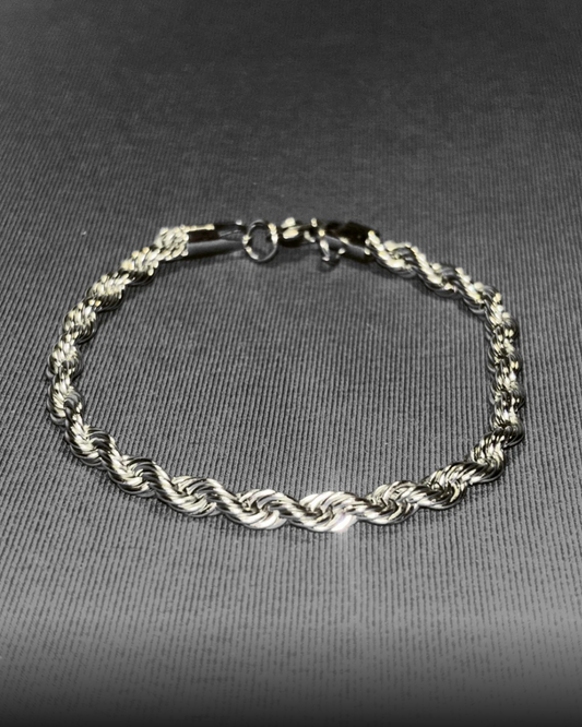 Sleek Twisted Rope Bracelet