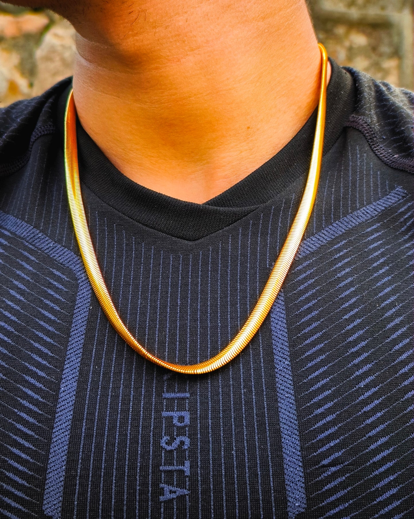 18K Gold plated Snake Chain (Sleek Edition Drop)