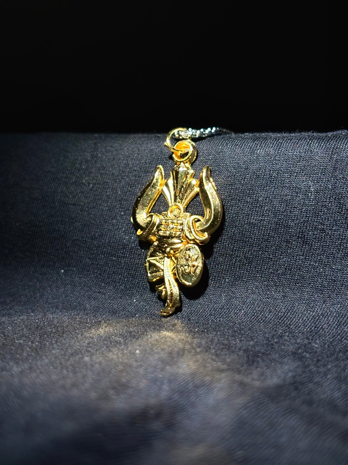 18K Gold plated Mahadev pendant chain (Limited Edition)