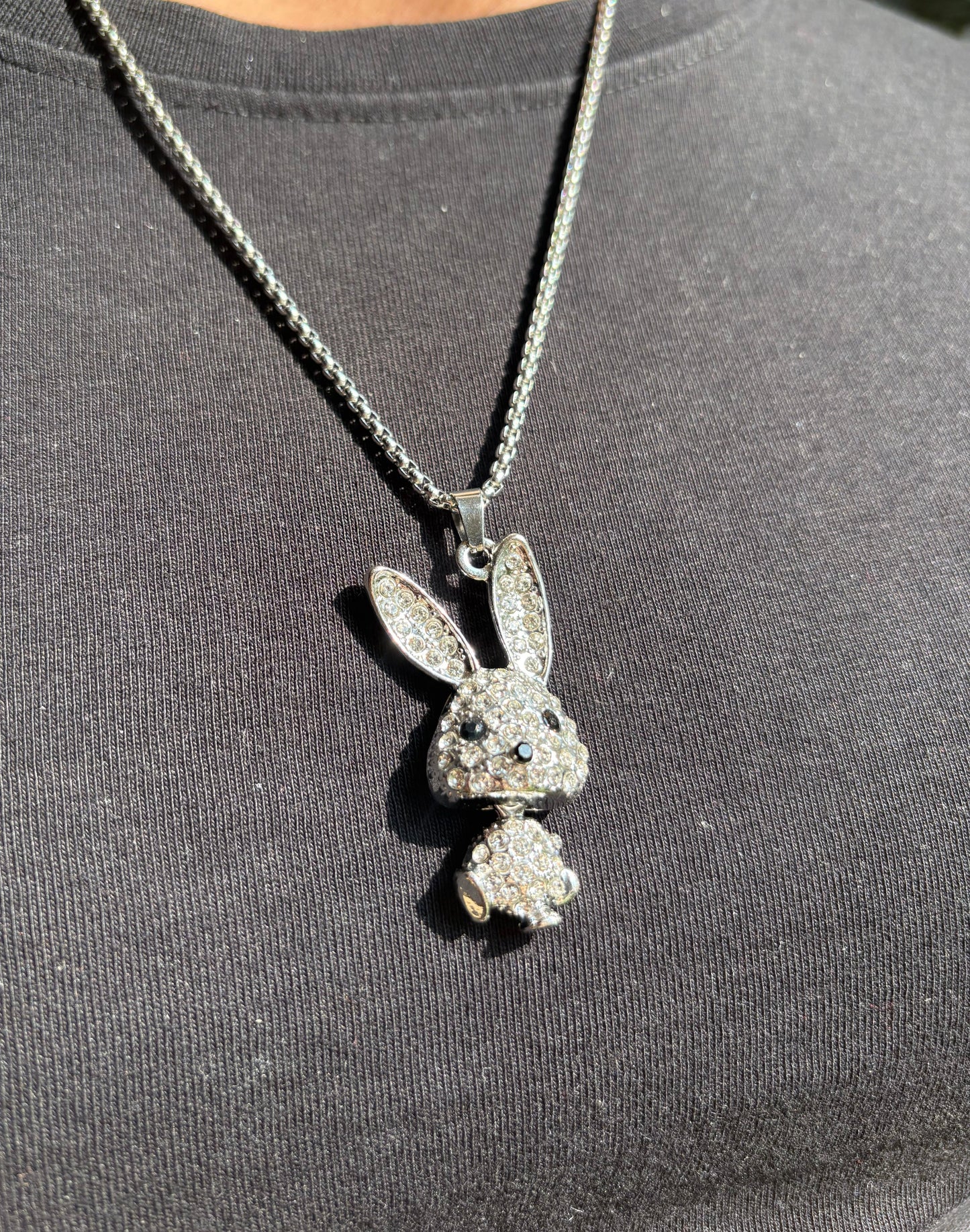 Icedout Playboy bunny pendant chain (Limited edition)