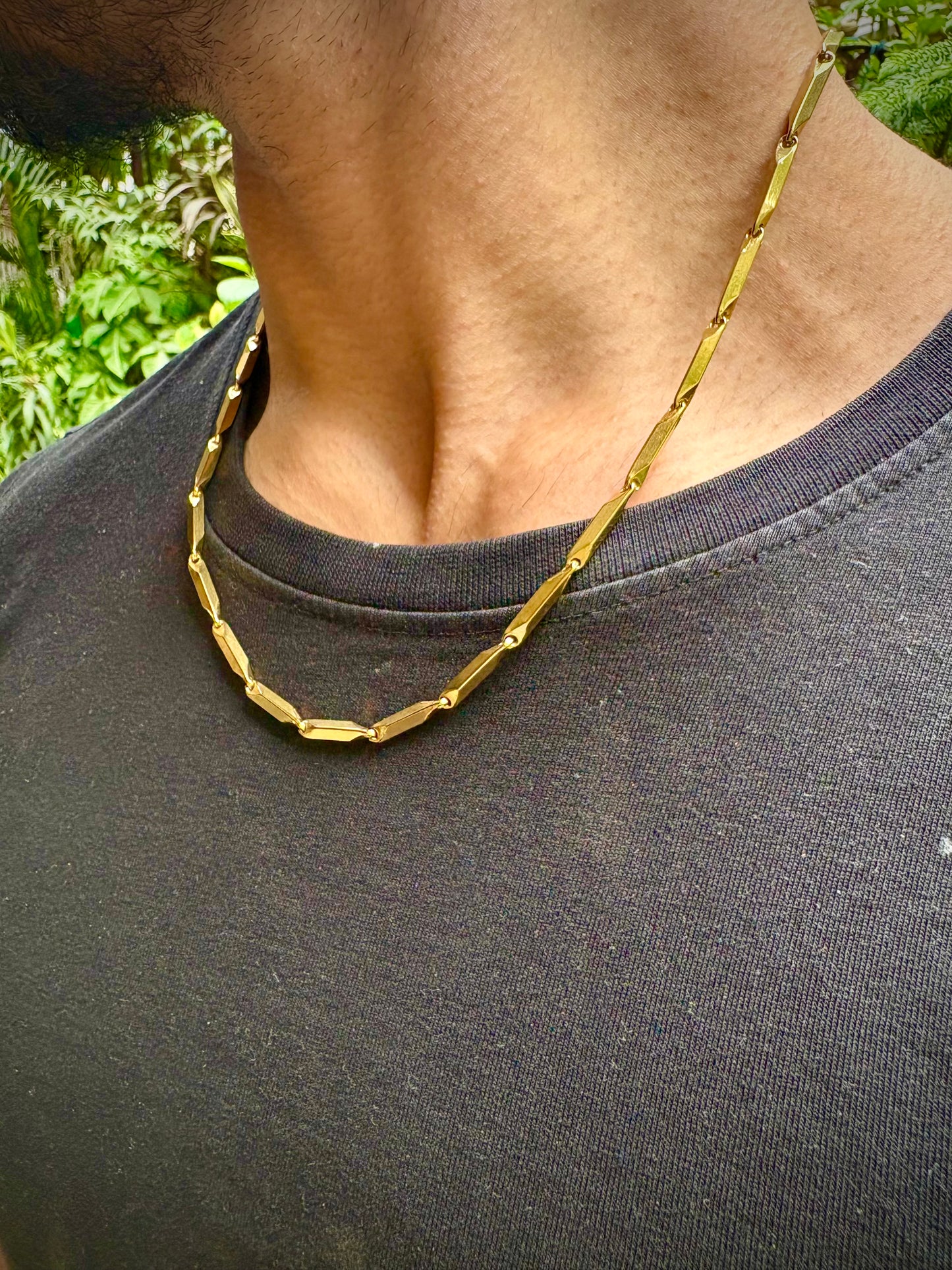 22k gold plated titan edge chain (Limited edition)