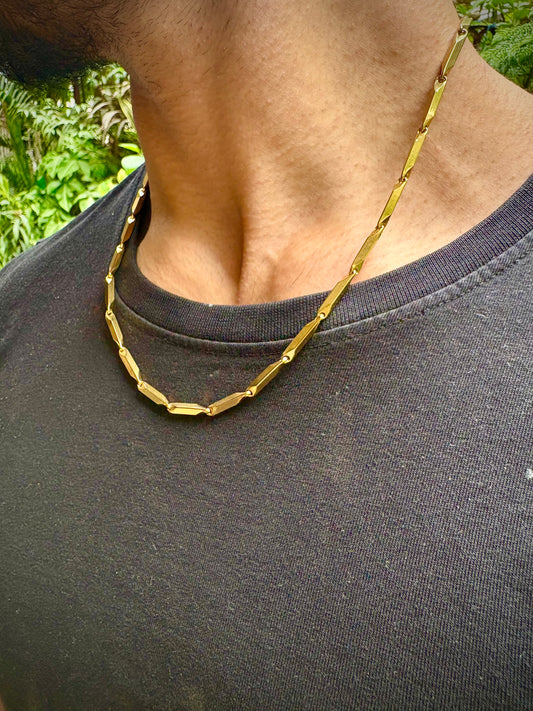 22k gold plated titan edge chain (Limited edition)