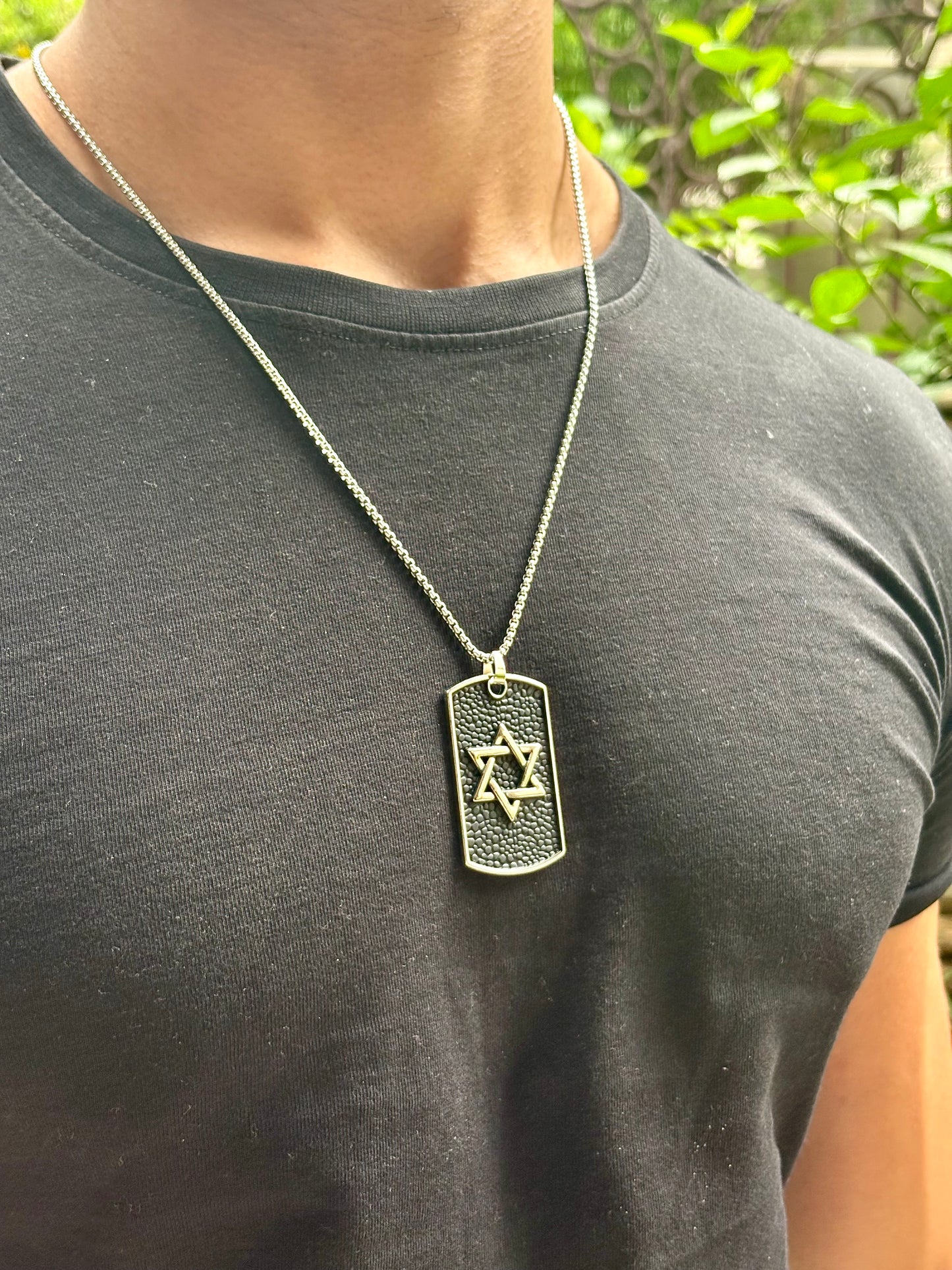 Gothic infinity star pendant with chain (Limited edition)