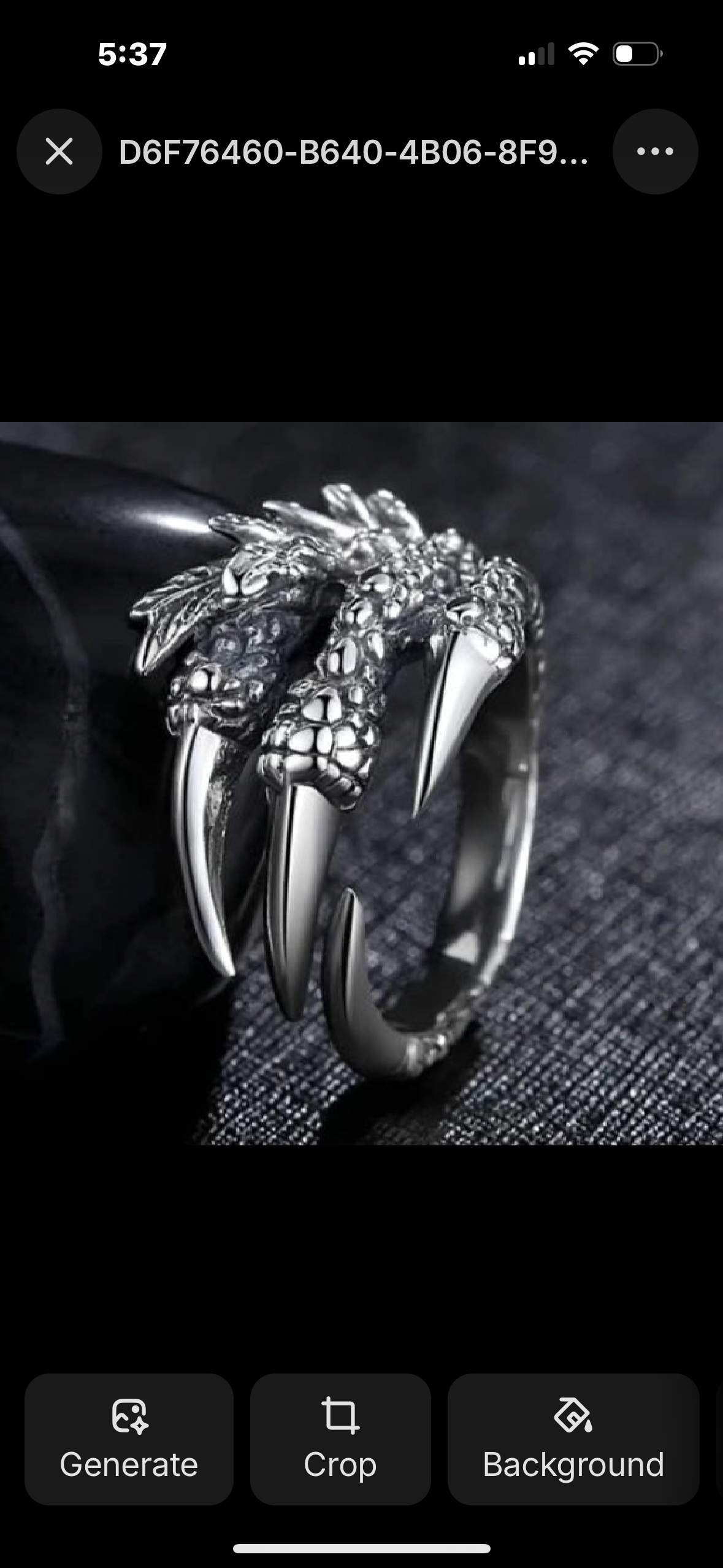 Dark Reaper combo (Chain + Ring) Limited edition