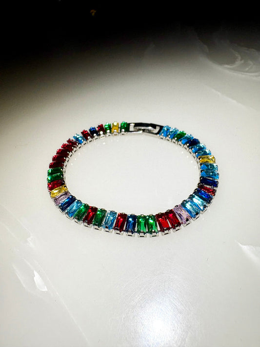 Multicoloured elite emerald bracelet (Limited edition)