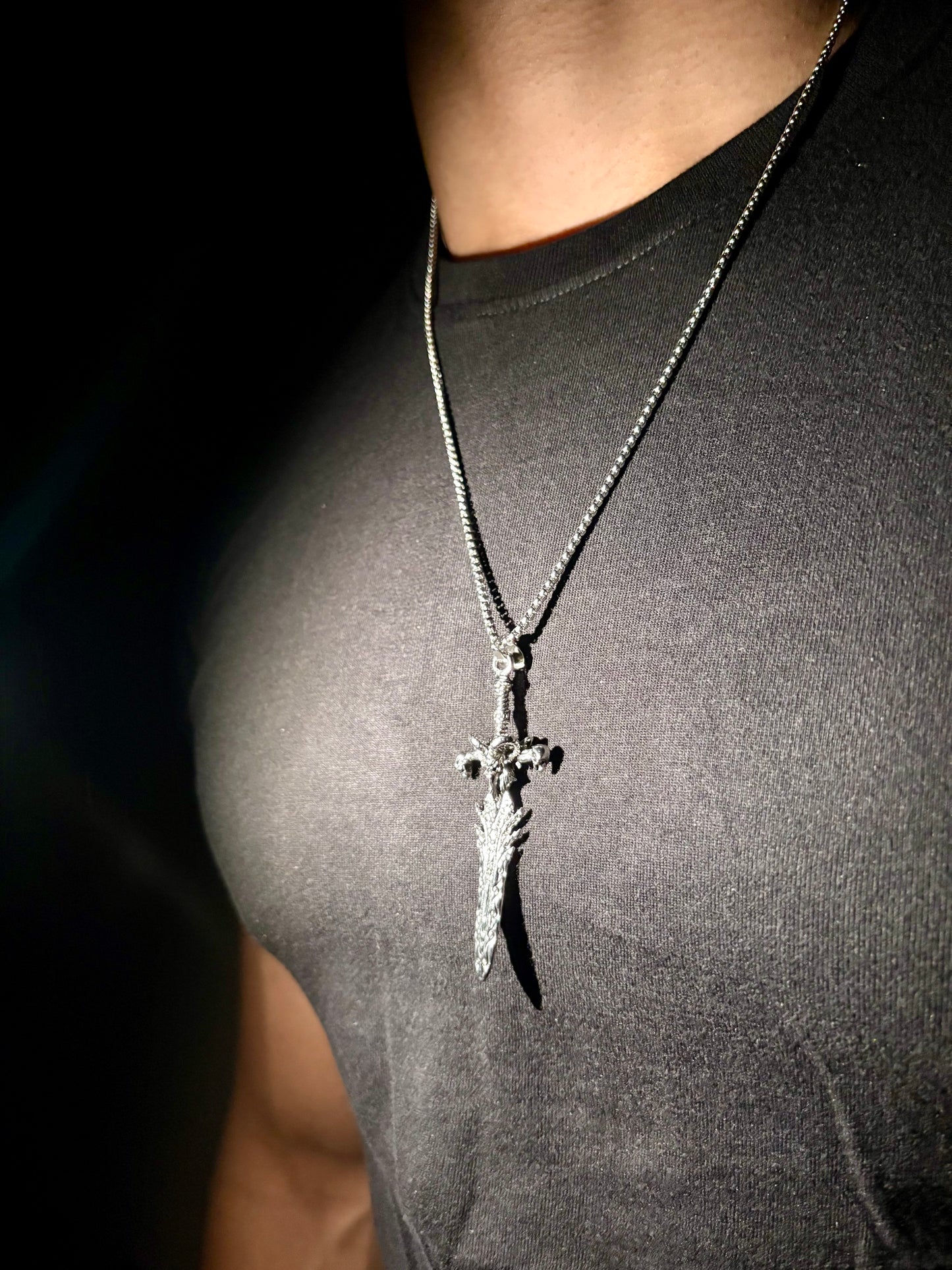 Vampires Sword pendant chain