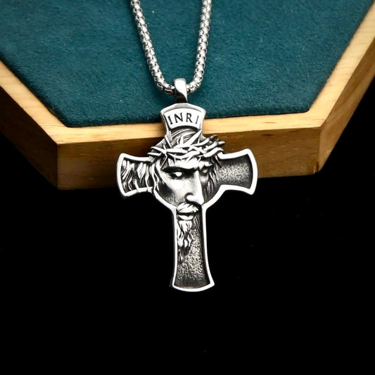 Immortal divine Jesus pendant with chain (Limited edition)