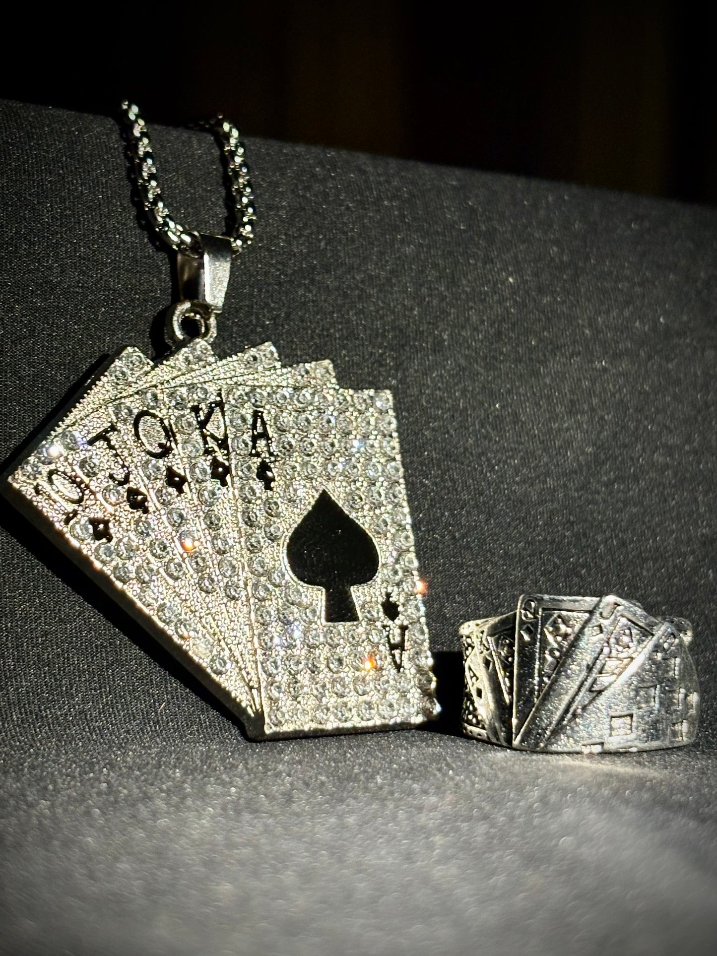 Poker master combo Chain + Ring (Limited edition)