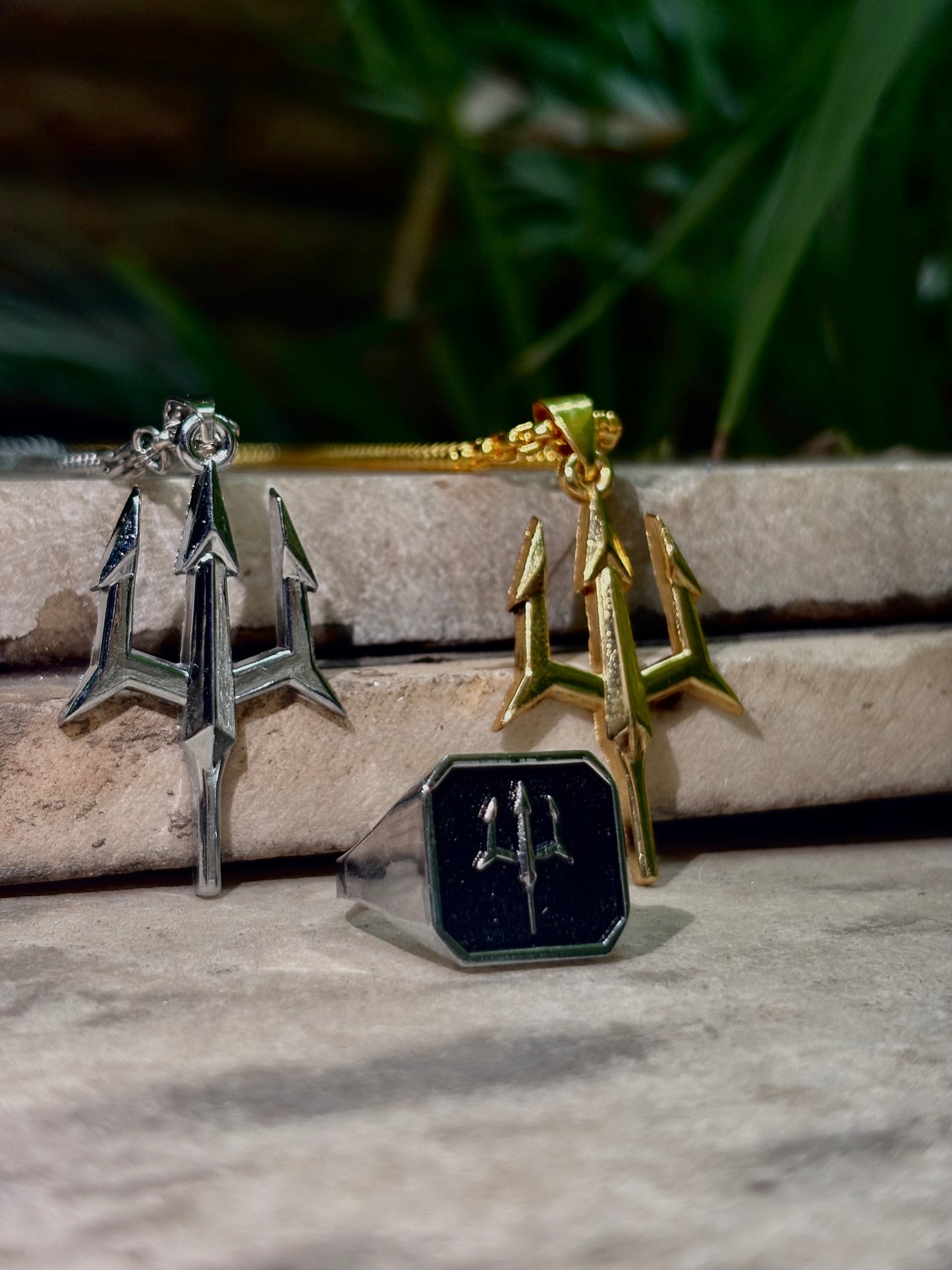 Trident Ring + Trident pendant combo (Limited edition pack)