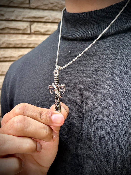 Ninja sword pendant with chain (Limited edition)