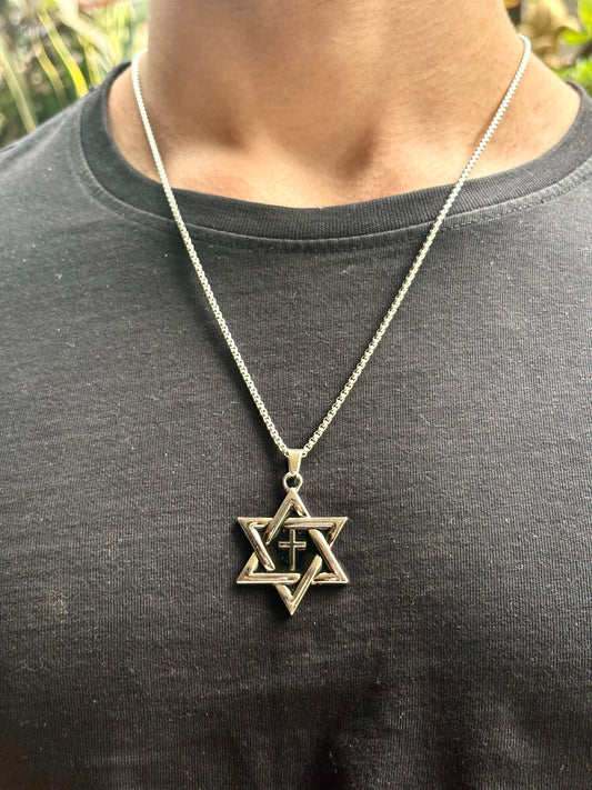 Eclipse star faith pendant with chain (Limited edition)
