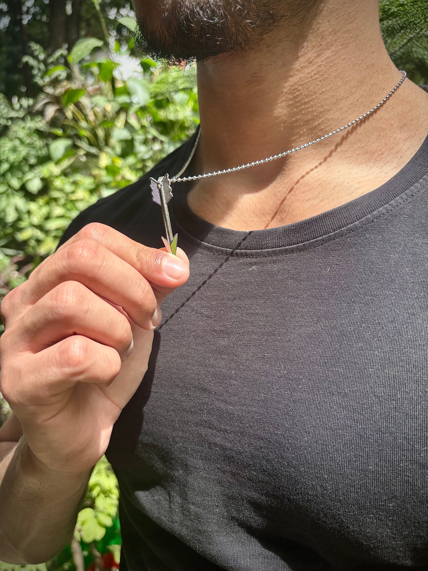 Ninja arrow pendant with chain (Limited edition)