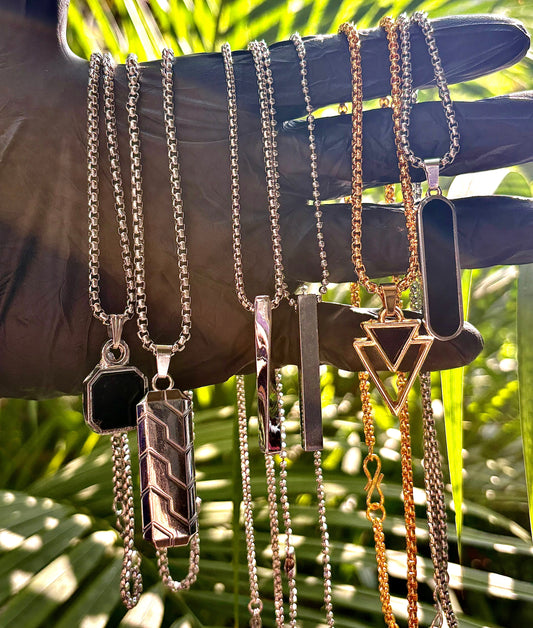 Sleek pendant chain Box (6 Chains in 1 Box)
