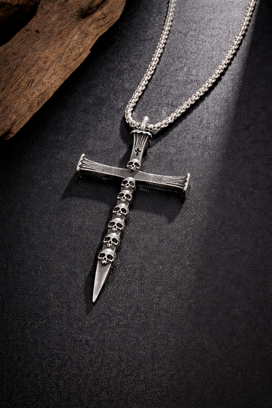 Reapers Skull piercer pendant with chain (Limited edition)