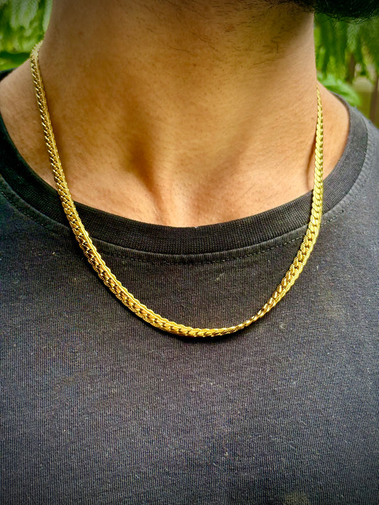 22k gold plated classic sleek chain (Limited edition)