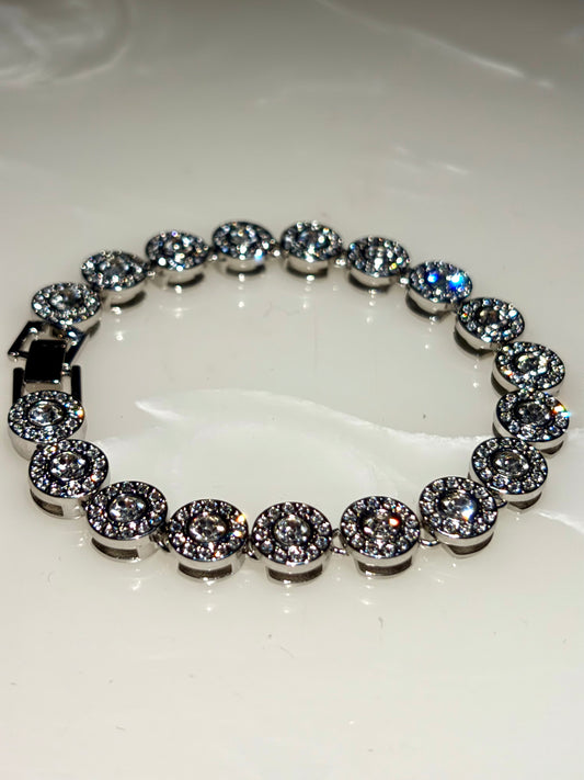 Round Diamond cut Tennis bracelet (Limited edition)