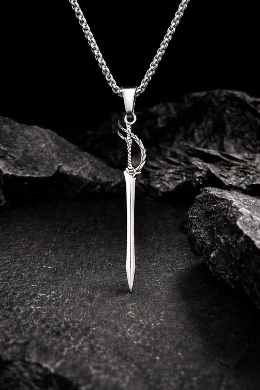 Emperors sword pendant with chain