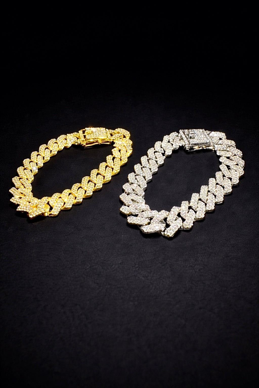 Frost iced Cuban bracelet combo (limited edition)