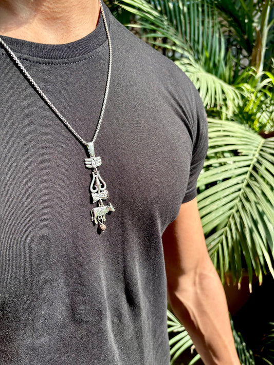 Divine Trishul pendant with chain (Limited edition)