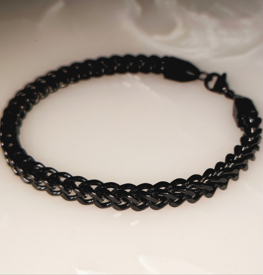 Jet Black Throne Bracelet.