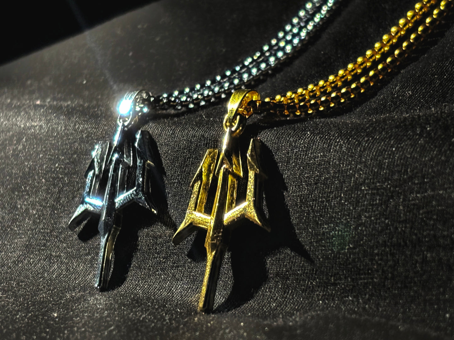 Trident pendent chain Combo set of 2 (Limited Edition)